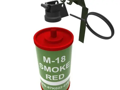 M18 SMOKE GRENADE 3D print model