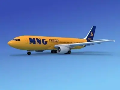 Airbus A300 MNG Cargo 2 3D model