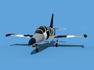 Aero Vodochody L-39C Albatross V11 3D model