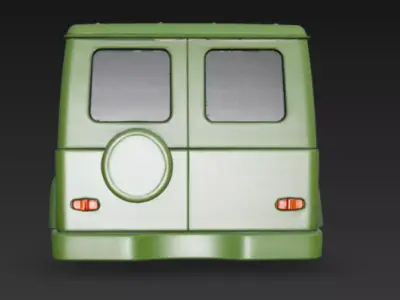 Jeep body 3d model 3D model