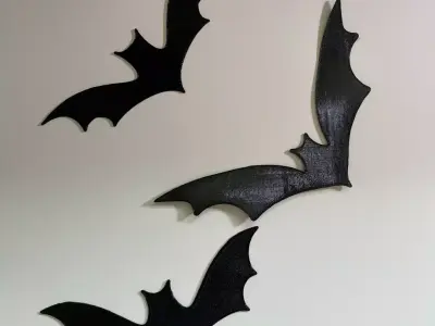 Bat Wall Decor STL Free 3D print model