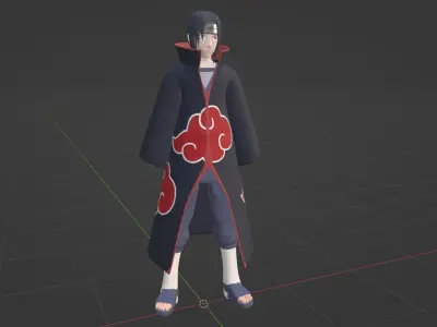 Itachi Uchiha - Naruto Shippuden 3D model