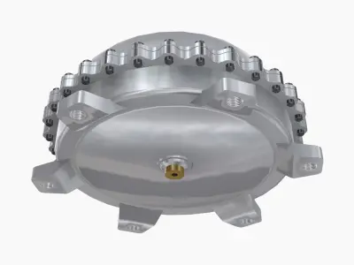 Neal Chance Billet Torque Converter Low-poly 3D model