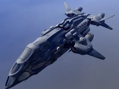 Federation Cargo Military  3D model