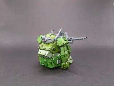 Scopedog Mecha Miniatures Bundle 3D print model
