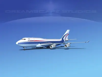Boeing 747-400 AirFast Cargo 3D model