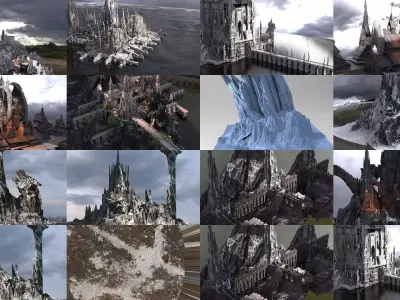 Winter Castles collection 1 