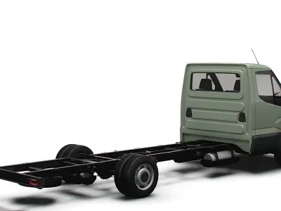 Iveco Daily Single Cab L5 Chassis 2024 3D model