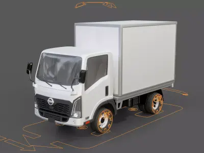 Nissan Atlas Cargo Truck 3D model