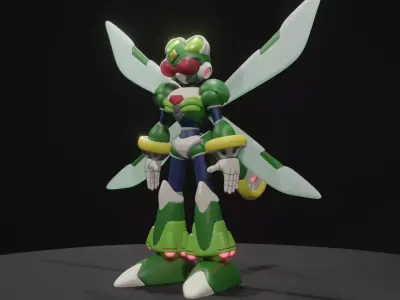 Commander Yammark 3D model