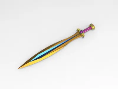 Sword type C 3D model
