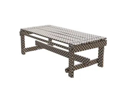 Old Medievil Table Free low-poly 3D model