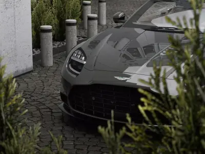 Urban Horizon Automotive Scene Project File  3D model