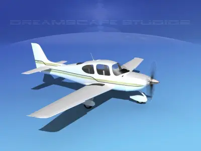 Cirrus SR22 V02 3D model