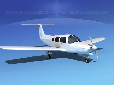 Piper Turbo Arrow III 3D model