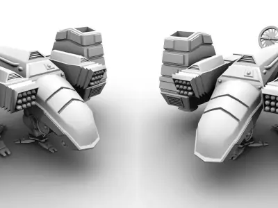 VTOL Concept - Fighter Plane 3D print model