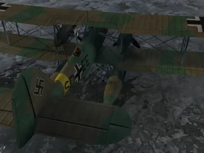 Heinkel He-59 D-1 3D model