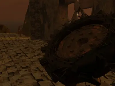 Sci-fi Scene 3D model