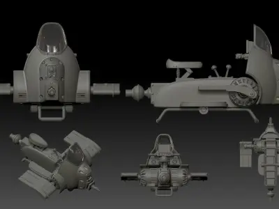 sh effect Figuarts JacksDo Bulma capsula 3D print model