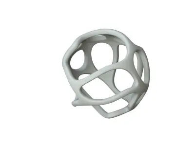 SciFi Cube Object No 33582 Low Poly Shape Texture