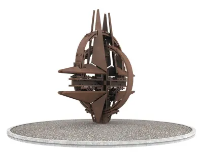 NATO Sculpture 3D model