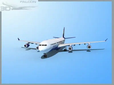 Falcon3D A340-600 AirTours 3D model
