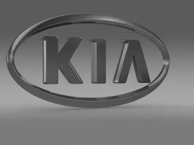 KIA Logo 3D model
