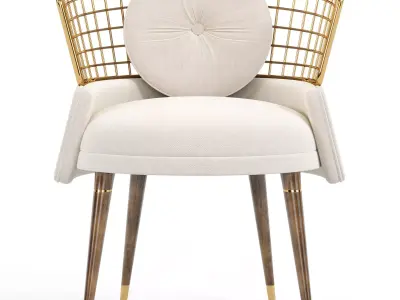 Frida Dinig Chair By Mezzo Collection Free low-poly 3D model