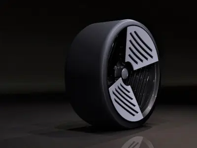 C4S wheel 3D model