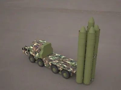  s300 pmu military air defense 3D model