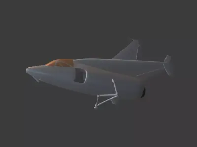 Ryan X-13 3D print model