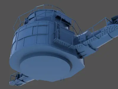 Yamato 10m rangefinder - Commercial license - 1-100 scale 3D print model