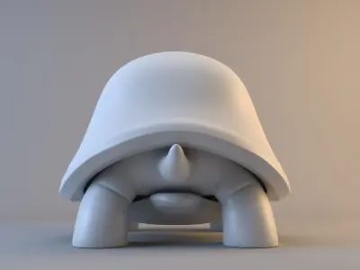 Cartoon Turtle 3D model