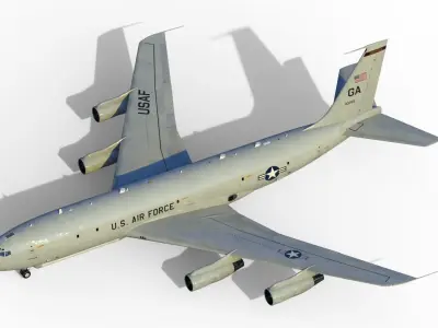 Boeing E-8 C Joint Stars 3D model