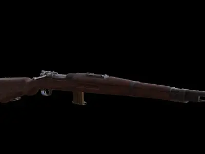 VZ24 Rifle Low-poly 3D model