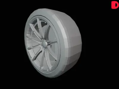 G Wagon Brabus Game Ready 3D Model Low-poly 3D model