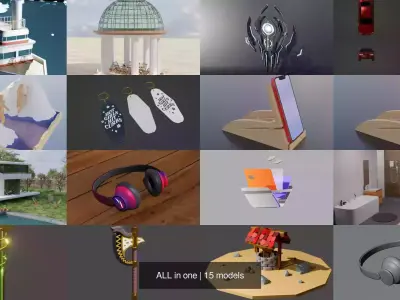 ALL in one 3D Model Collection