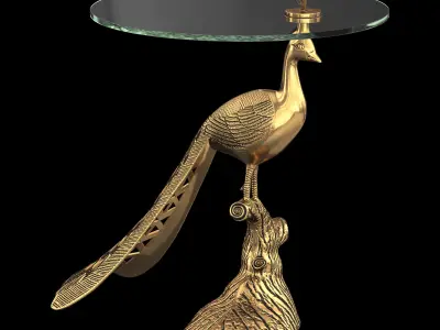 Pavo Side Table 3D model