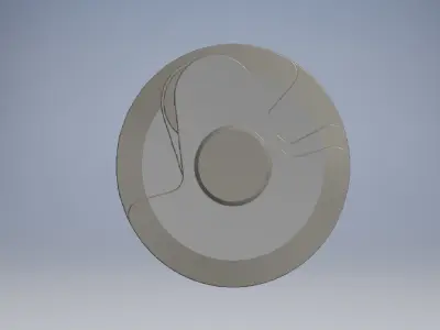 w12 engine crankshaft 3d model 3D model