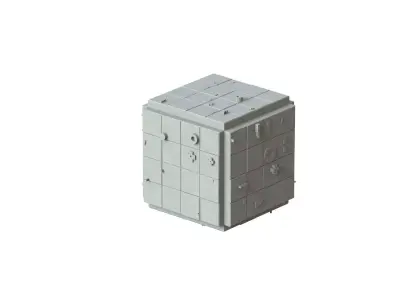 Sci Fi Object No 1822 Low Poly Low-poly 3D model