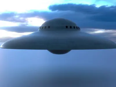 Haunebu 1 ufo 3D model