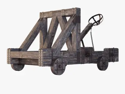 Catapult 3D model