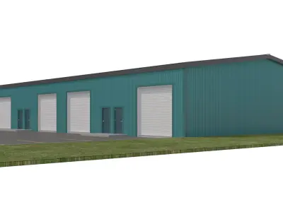 Commercial-002 Warehouse 3D model