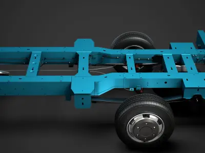 Nissan NV400 SingleCab SW E30 Chassis 2014 3D model