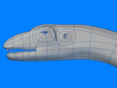 Apatosaurus- Type-1 3D model