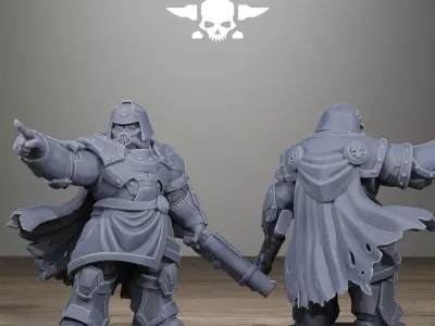 Grimguard Skull Wardens 3D print model