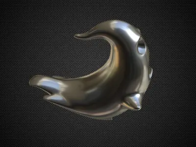 Ghostbusters Hood Ornament 3D model