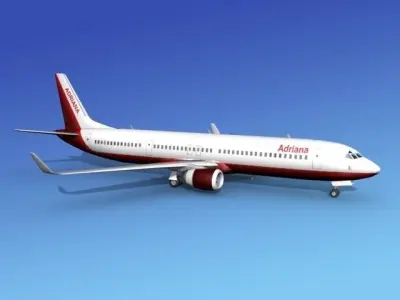Boeing 737-900ER Adriana 3D model