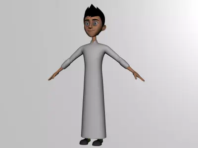 3D Stylized Character Model 3D model