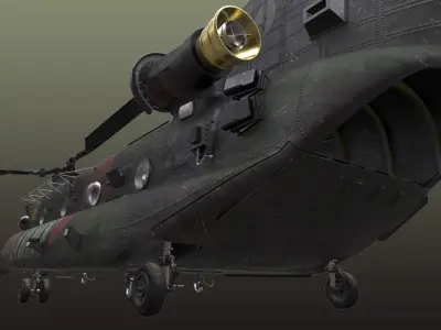 Chinook MH-47 3D model